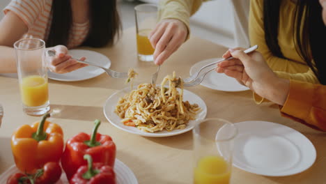 cena en familia