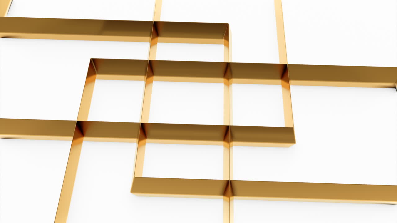 Gold Geometric Pattern