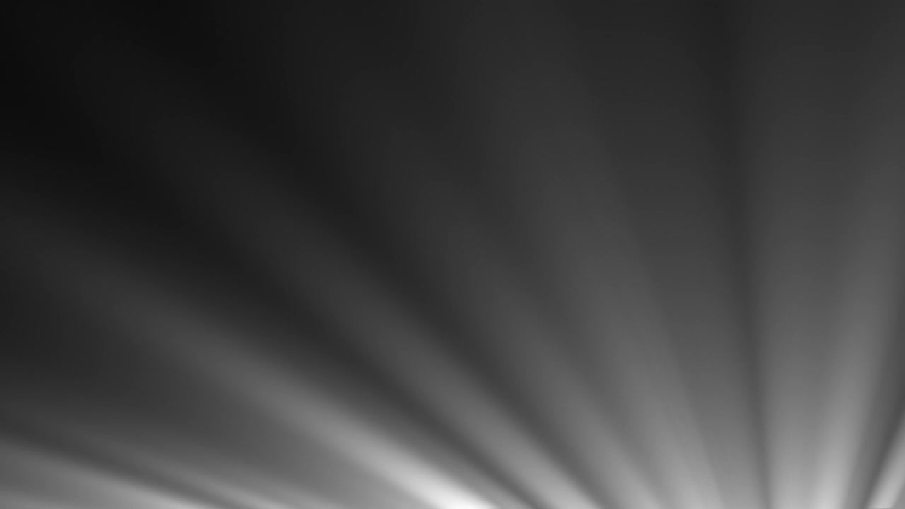 Moving Light Rays on a Dark Background