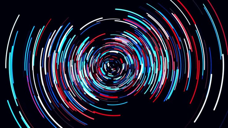 Multicolor background. Loop