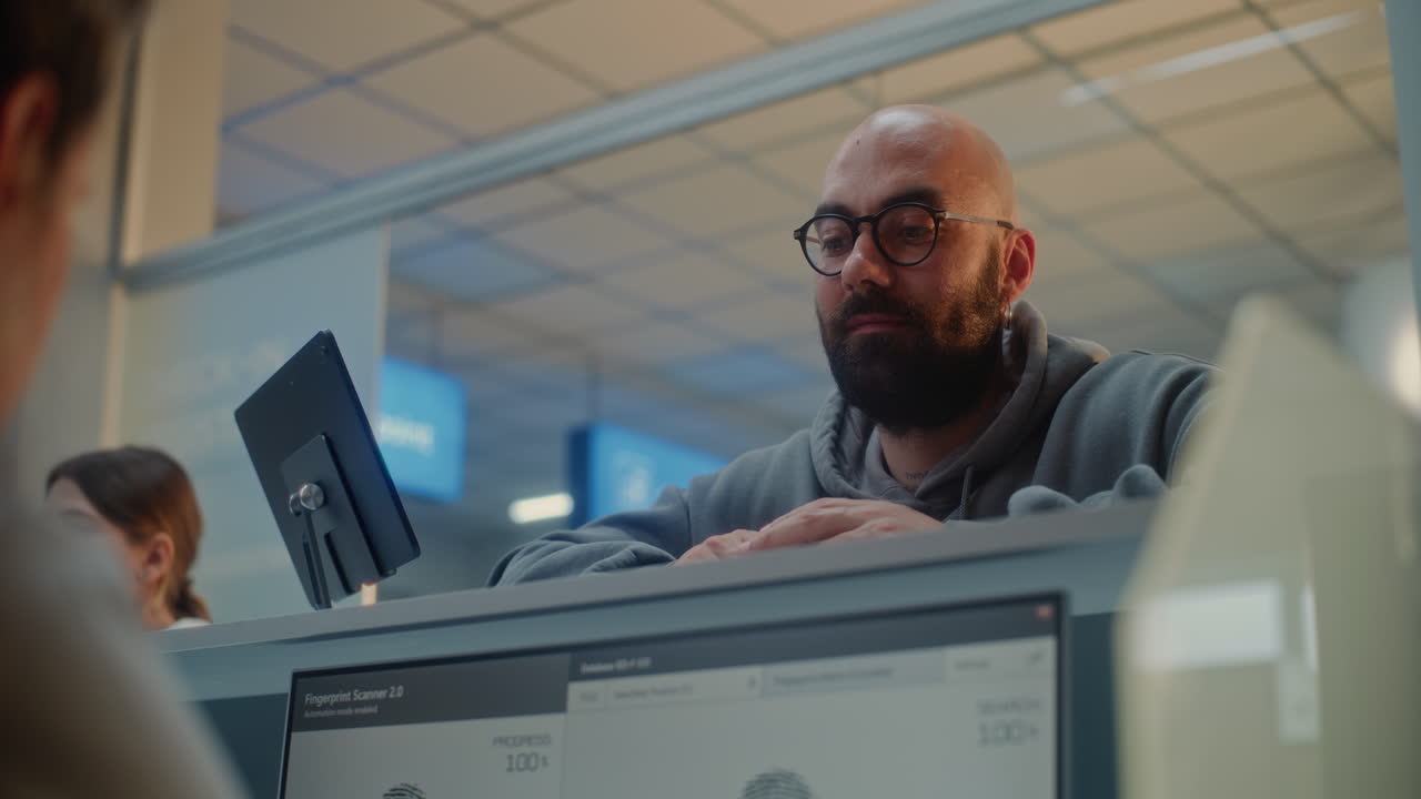 Airport Passenger Check-in and Biometric Identification