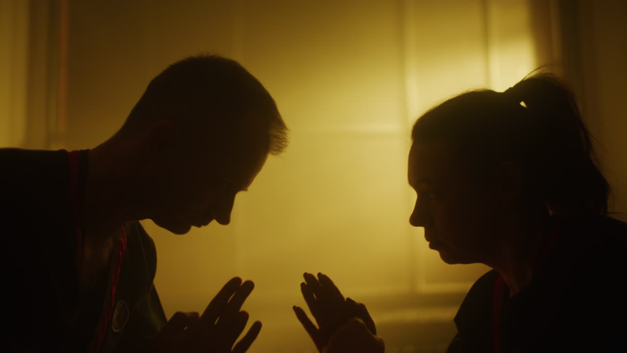 Martial Arts Training Session