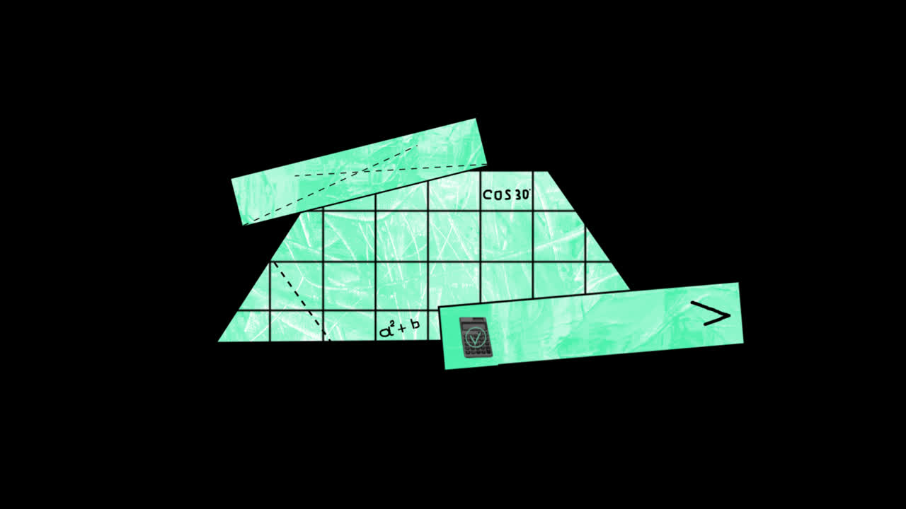 Geometric Shapes and Mathematical Equations