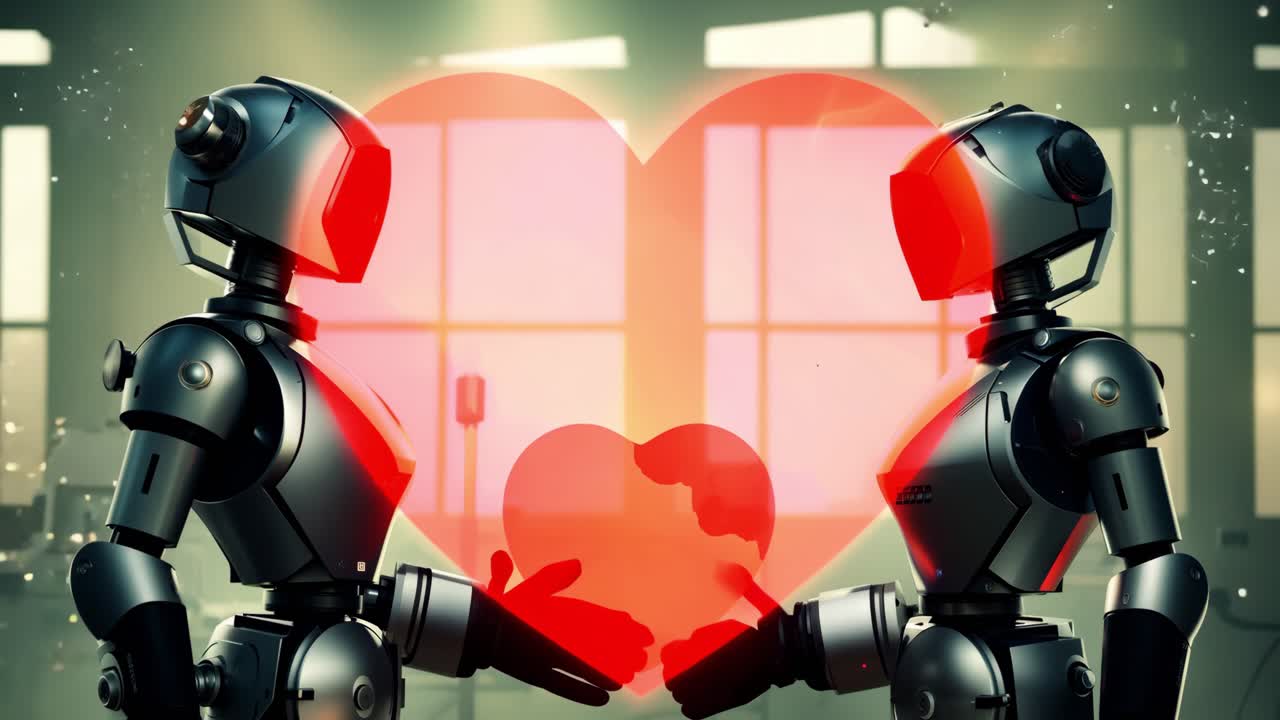 robots enamorados