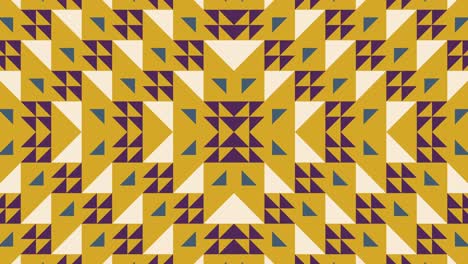 abstract shapes in minimal dynamic pattern. multicolor geometric mosaic with animated tiles. motion graphic background in a flat design