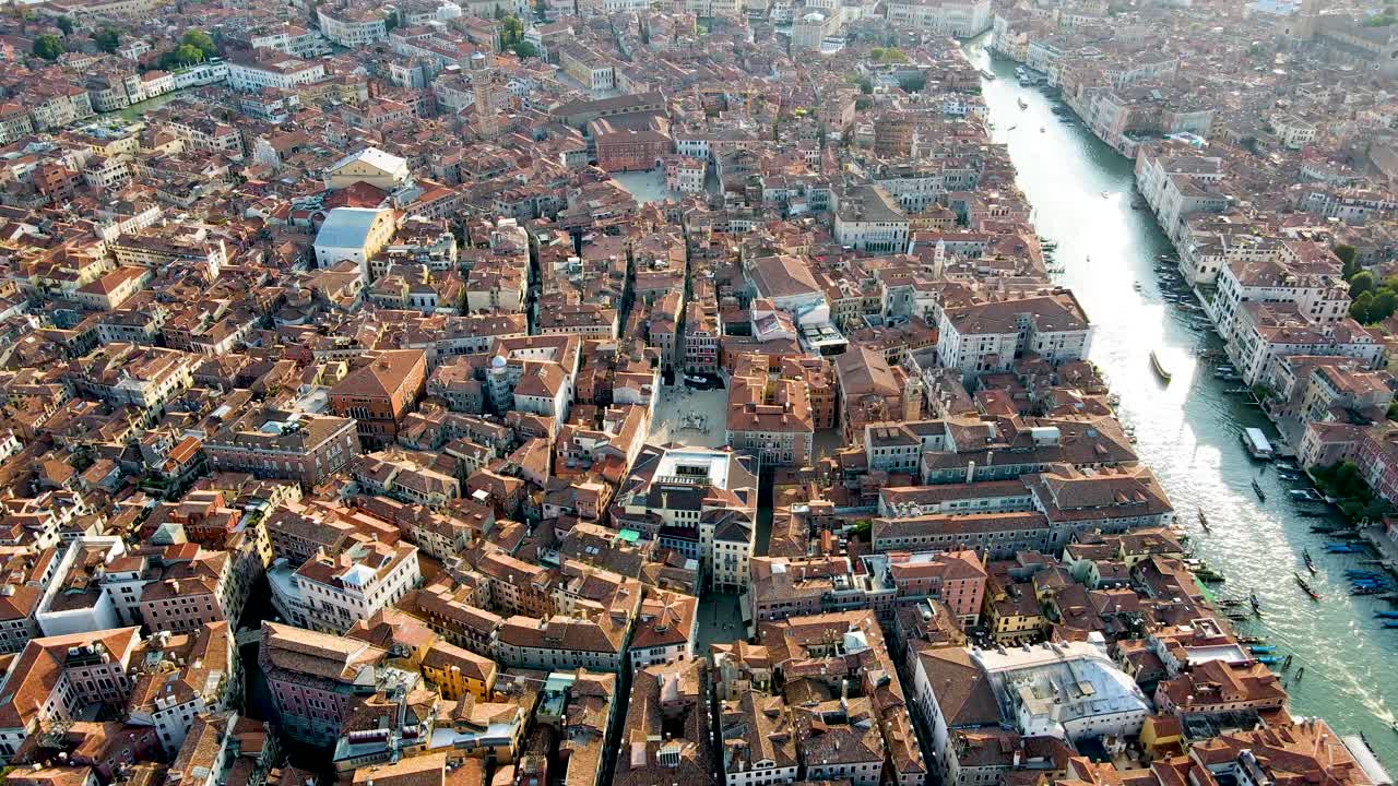 베니스 이탈리아 공중 드론 전망 11.mp4