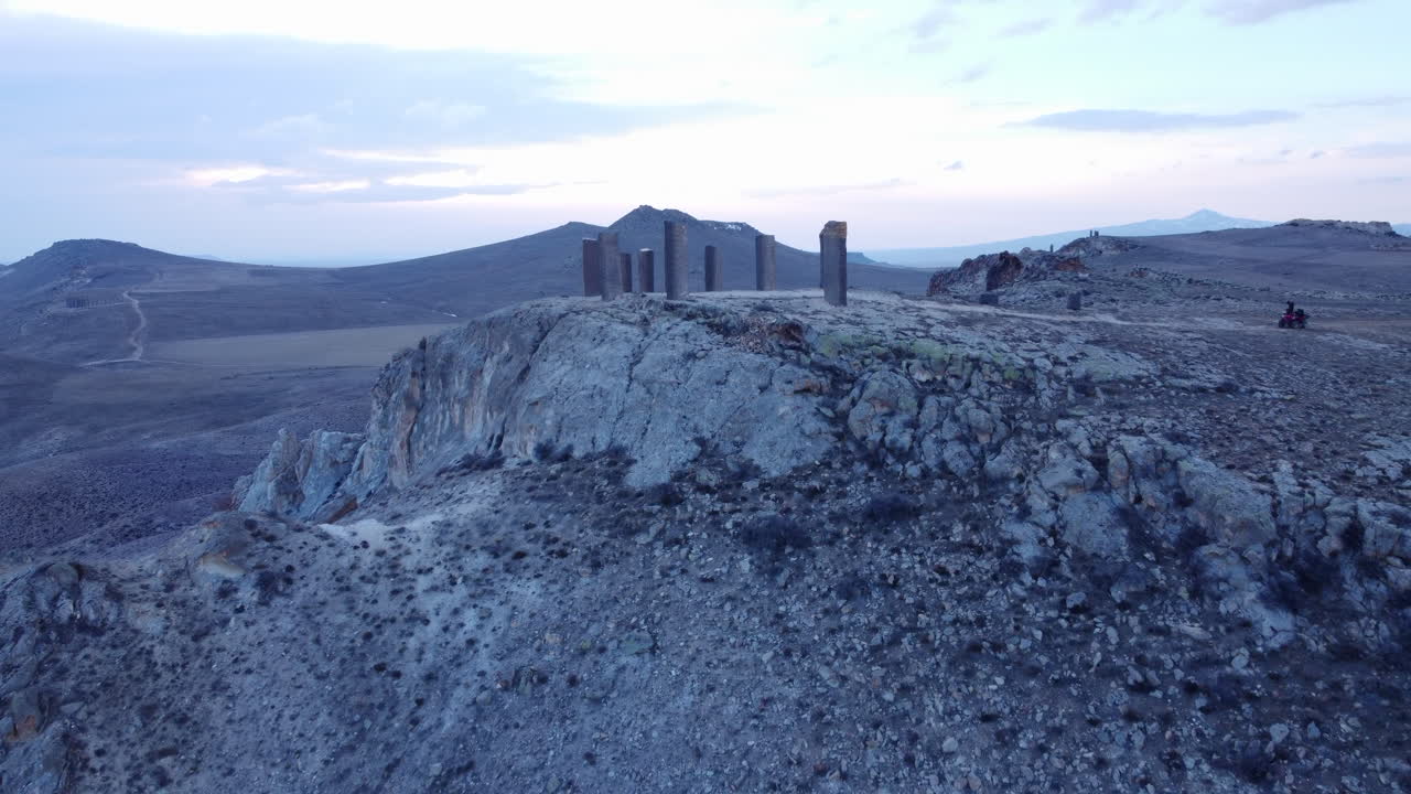 Ceremonial Ritual Altar, Evil Satanism Worshiping, JUDGEMENT DAY, Andrew Rogers, Rhythems of Life, G&ouml;reme Turkey, Cappadocia, Nevşehir, Land Art, Witch Craft, Mystic, Necronomicon, Pentagram, Devil