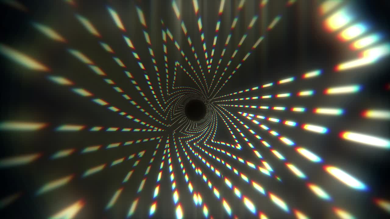 el túnel vj abstracto creativo