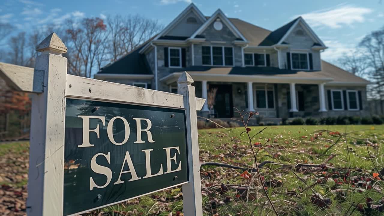 Exterior shot of a large house