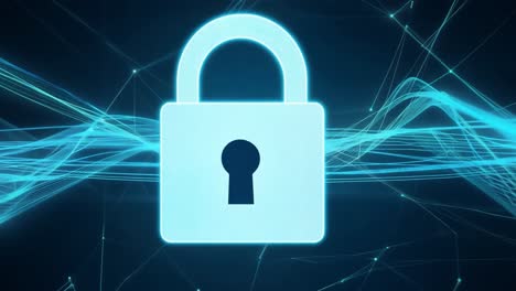 digital padlock for security