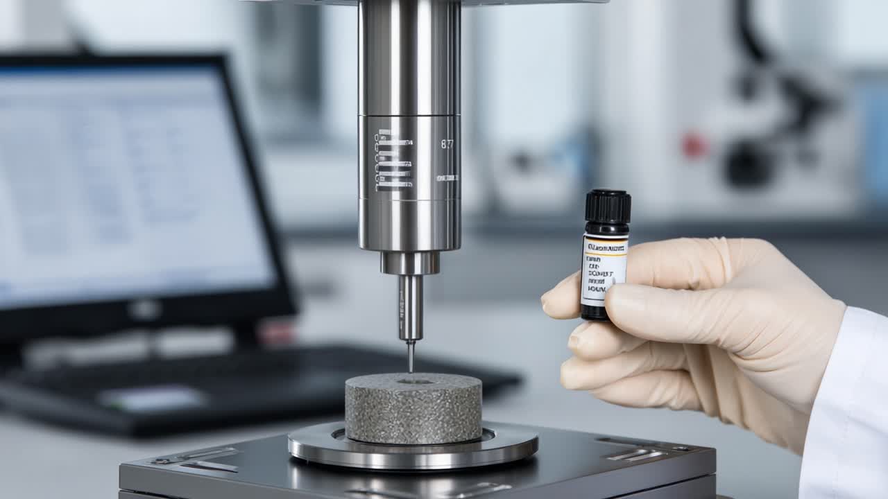 Precision Measurement of Material Properties Using Advanced Laboratory Equipment and Techniques in a Controlled Environment