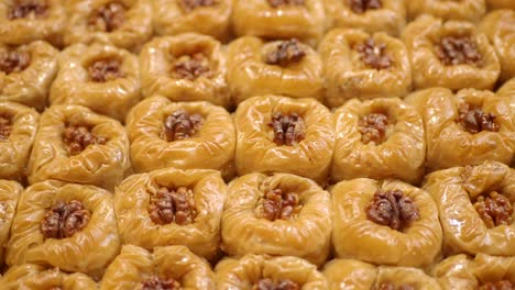 turkish baklava display