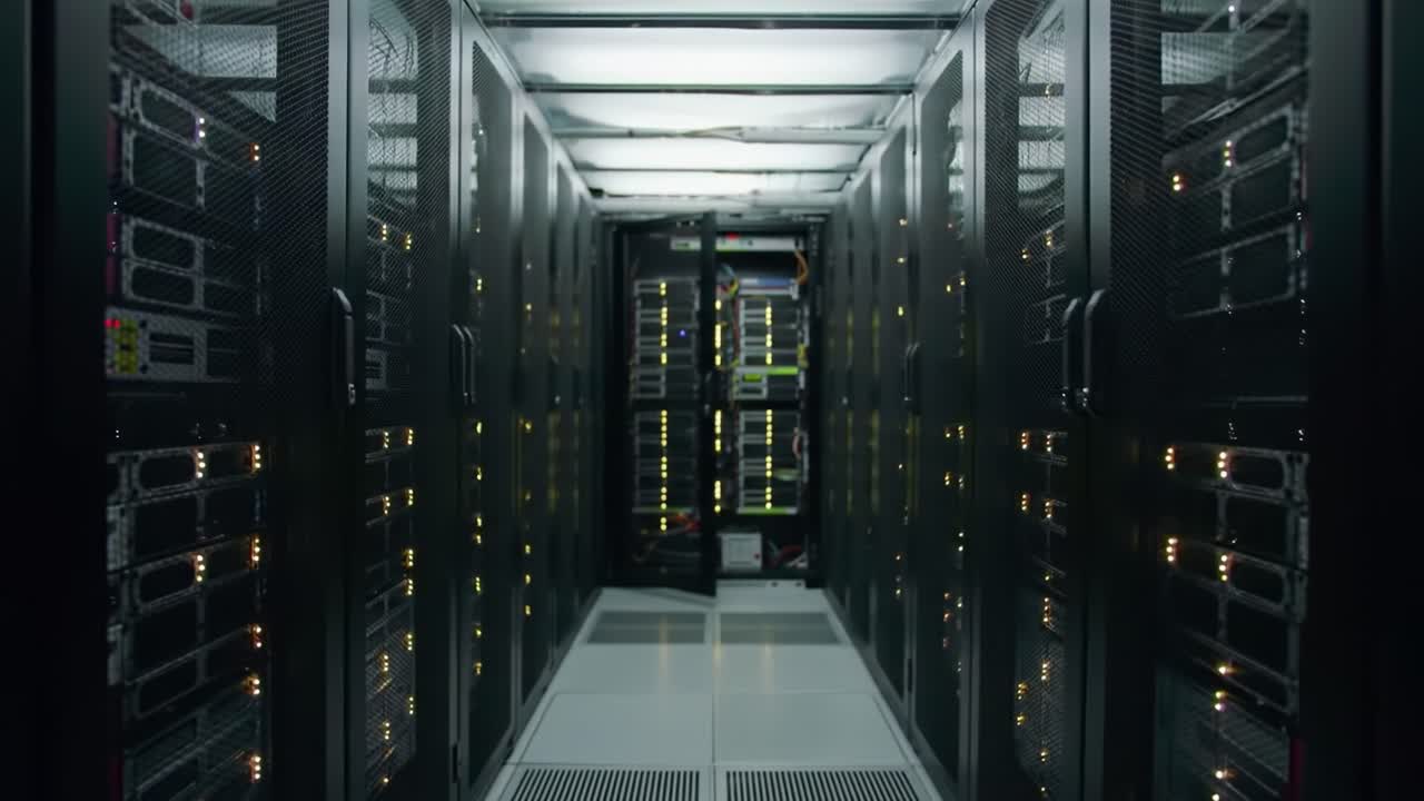 sala de servidores del centro de datos