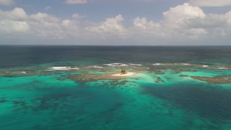 Explora-Playas-Vírgenes,-Aguas-Cristalinas-Y-Exuberantes-Palmeras-Desde-Arriba