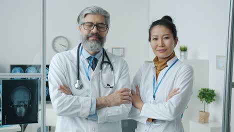 doctors posing together
