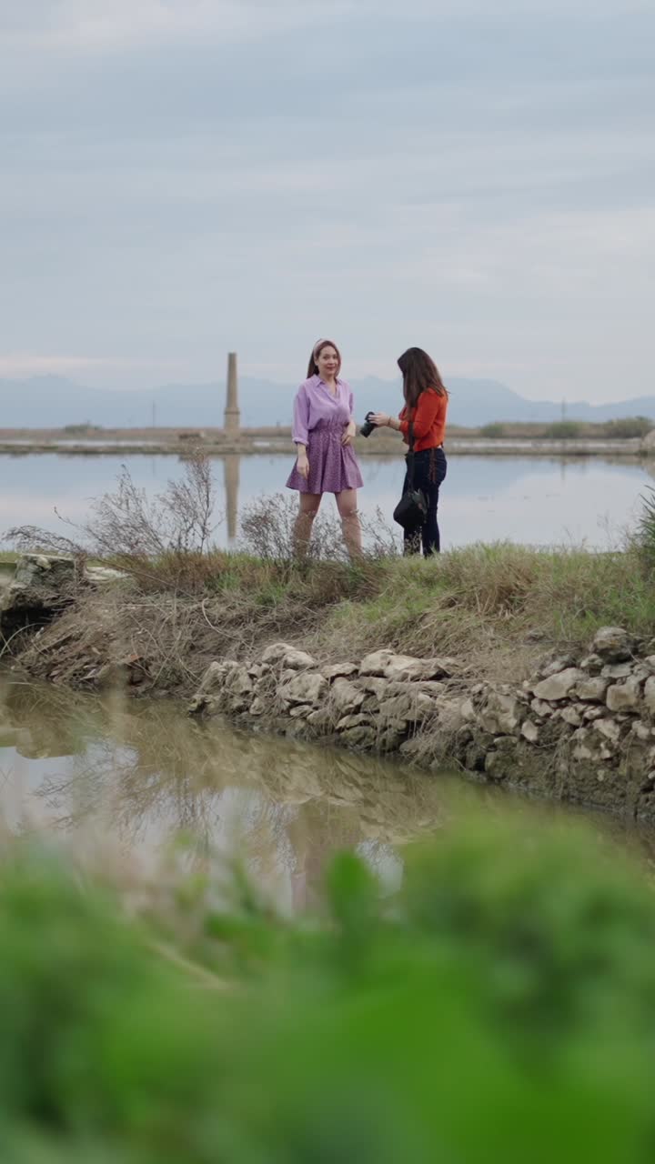 Two Women Enjoying the Outdoors