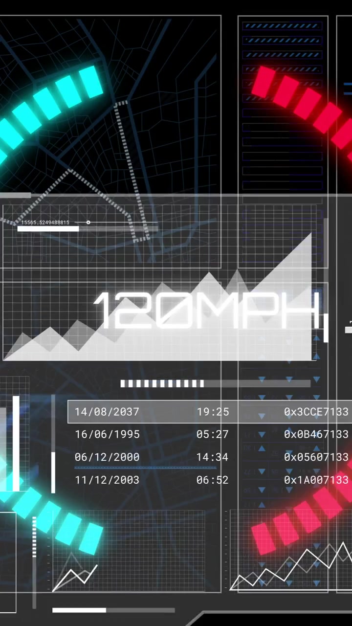 Animación del procesamiento de datos digitales sobre una red de conexiones y un globo terráqueo