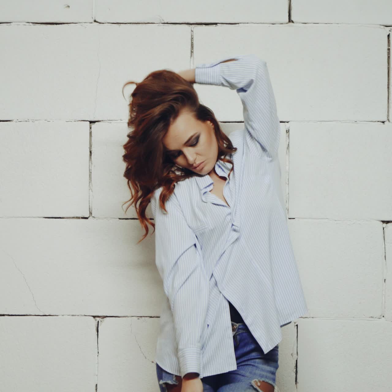 retrato de una mujer glamurosa