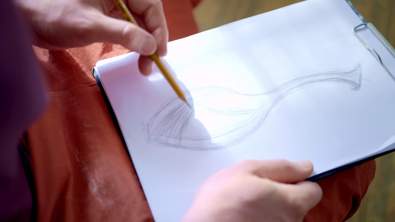 Capturing Creativity: A Journey Through the Evolution of Artistic Expression Illustrated by the Drawing of a Beautifully Crafted Object