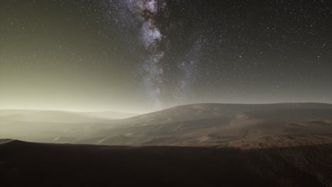 Increíble-Vía-Láctea-Sobre-Las-Dunas-Erg-Chebbi-En-El-Desierto-Del-Sahara