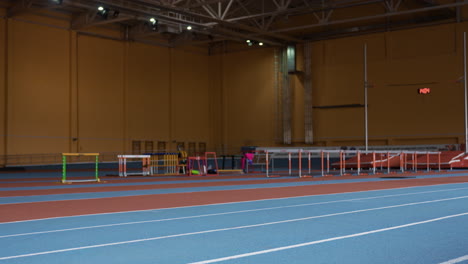 young people running indoors