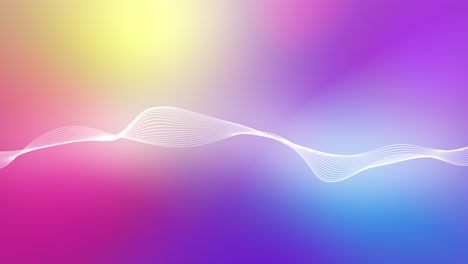 abstract wavy lines background looped animation. bright colorful neon pink and violet colors. modern futuristic colorful live wallpaper, screensaver. glowing waves. motion graphics stock footage