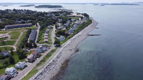 Pequeño-Pueblo-De-Playa-En-Massachusetts