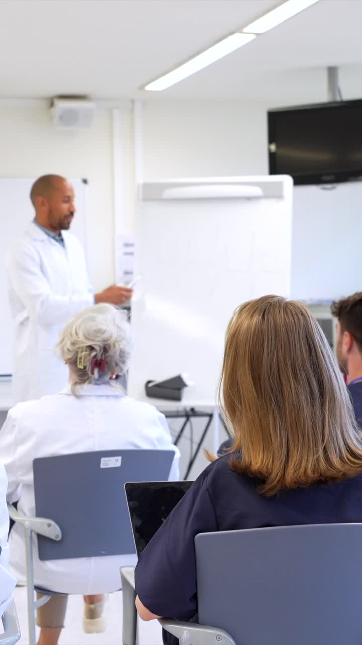 Science Lecture in a Classroom