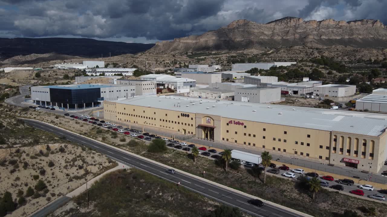 Aerial View of El Lobo Factory in Spain