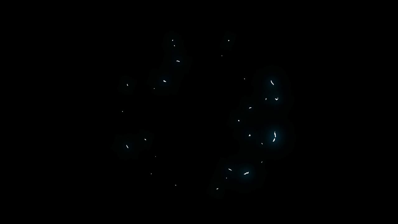 세 단계 공 사이클 스파크 천둥 전기 만화 애니메이션