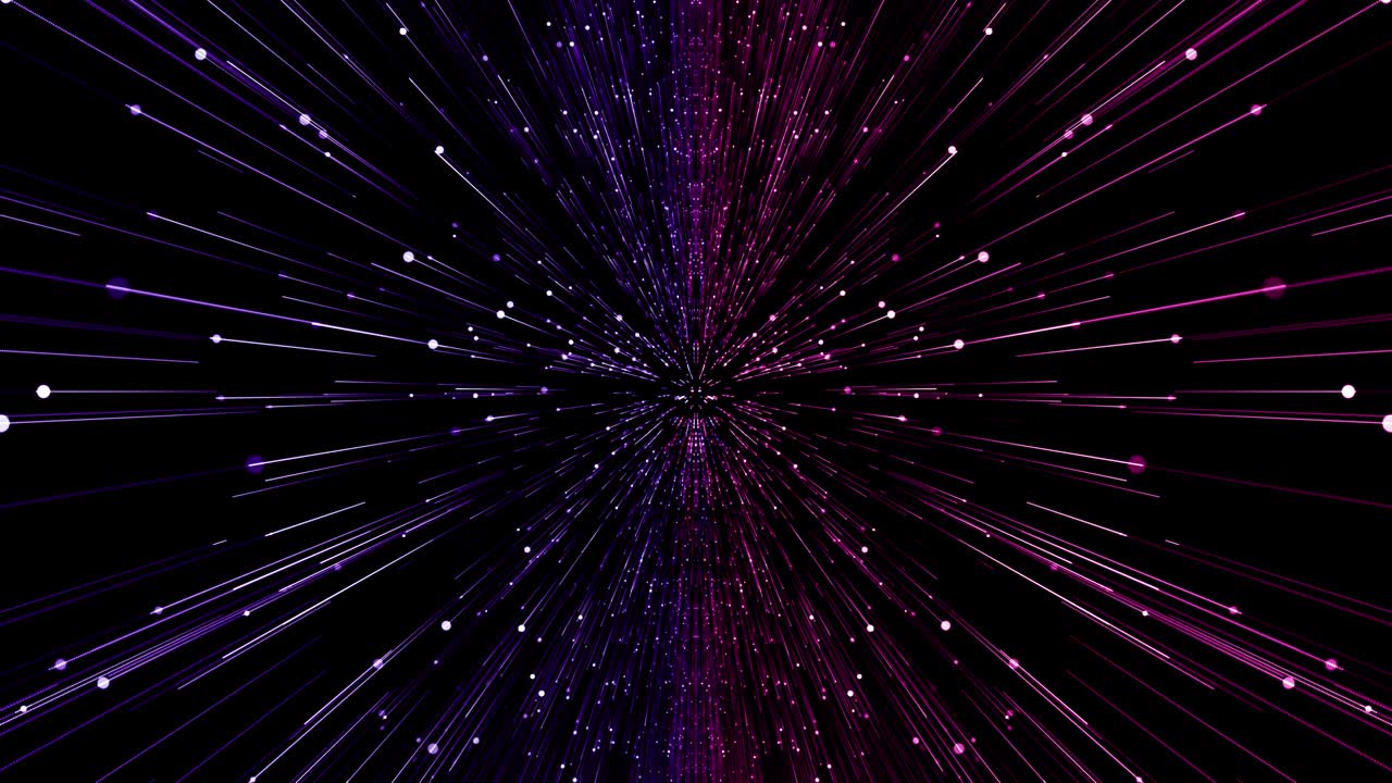 Particles pink violet event game trailer titles cinematic concert stage background loop