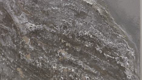 primer plano de la textura de la piedra gris