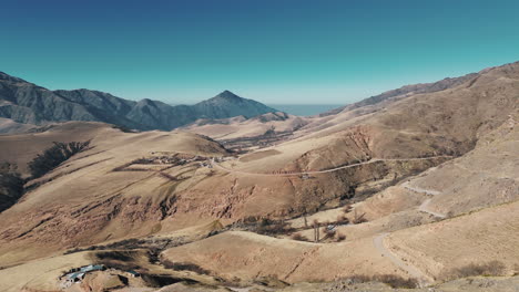 vista aérea de la reserva natural de la quebrada de portuguesa