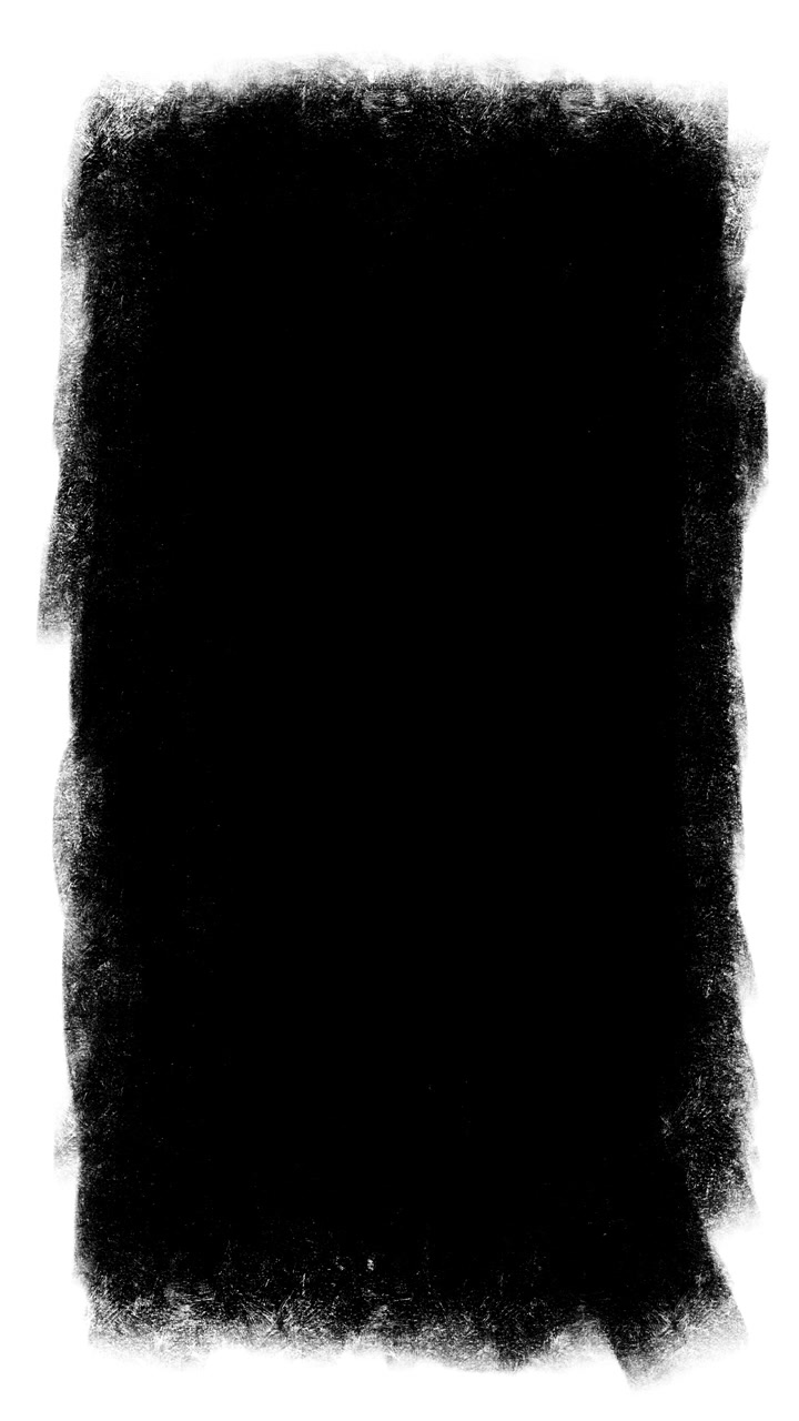 Animated Grunge Black Ink Frame Overlay