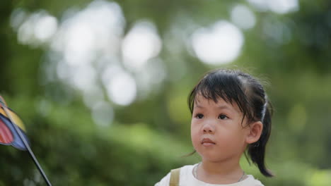 little child in a park