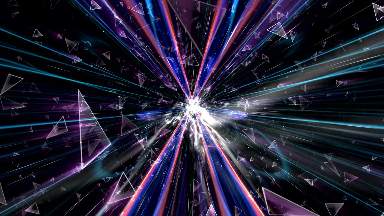 fondo de la tecnología abstracta, animación, renderización, bucle