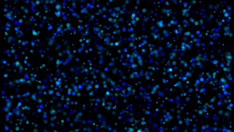 visual effects, vfx, motion graphics, small blue circles dots pulsing on black background 2d animation, bokeh effect. use "blend mode" set to "screen" to apply the effect to any video you like.