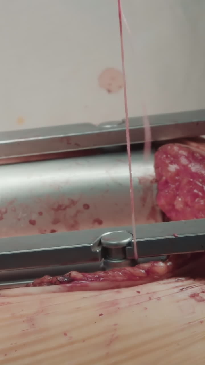 외과 의사는 동맥에 혈관을 이식합니다. 의사는 혈류를 위한 새로운 경로를 만드는 수술을 수행합니다. 관상동맥 바이파스 이식 수술의 과정