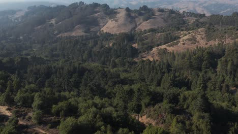 berkeley hills aerial  northern california