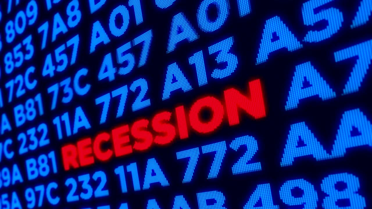 경기 침체 및 위기 개념