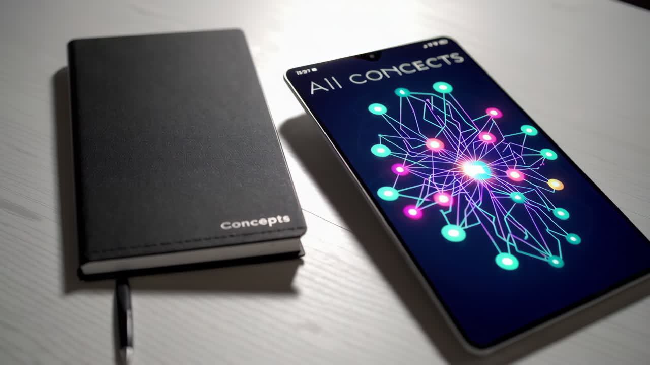 Smartphone and Notebook for Conceptual Planning