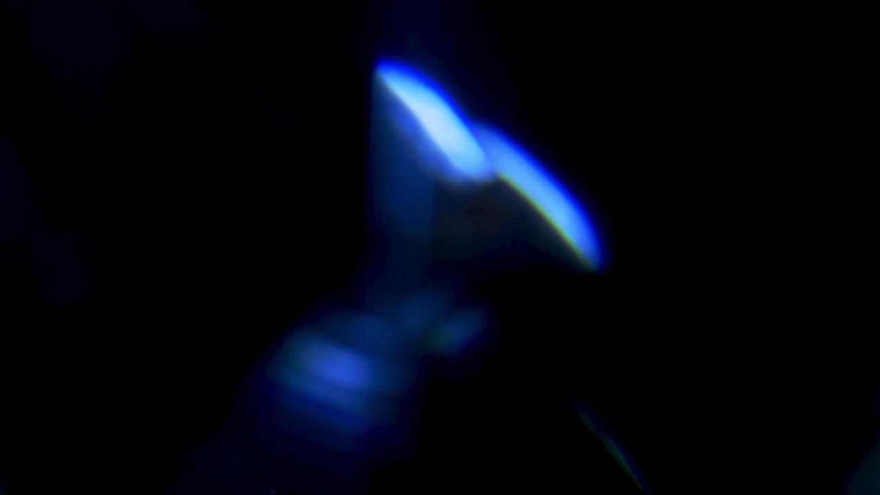 Optical lens flare effect