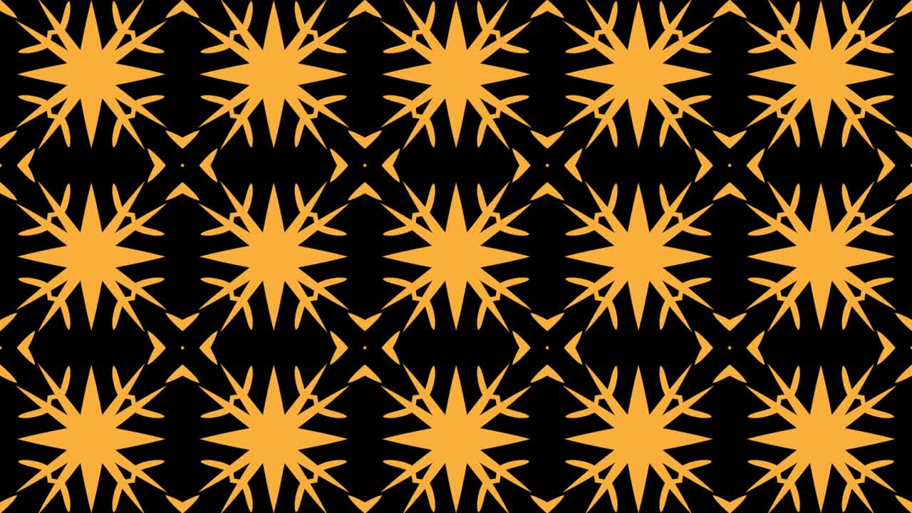 patrón de copos de nieve mandala fondo animado para gráficos en movimiento, visualización, visualización en pantalla.