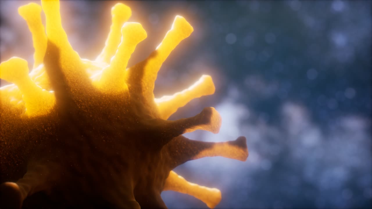 Virtuel repræsentation: Makromodel af Ny Coronavirus 2019-nCoV