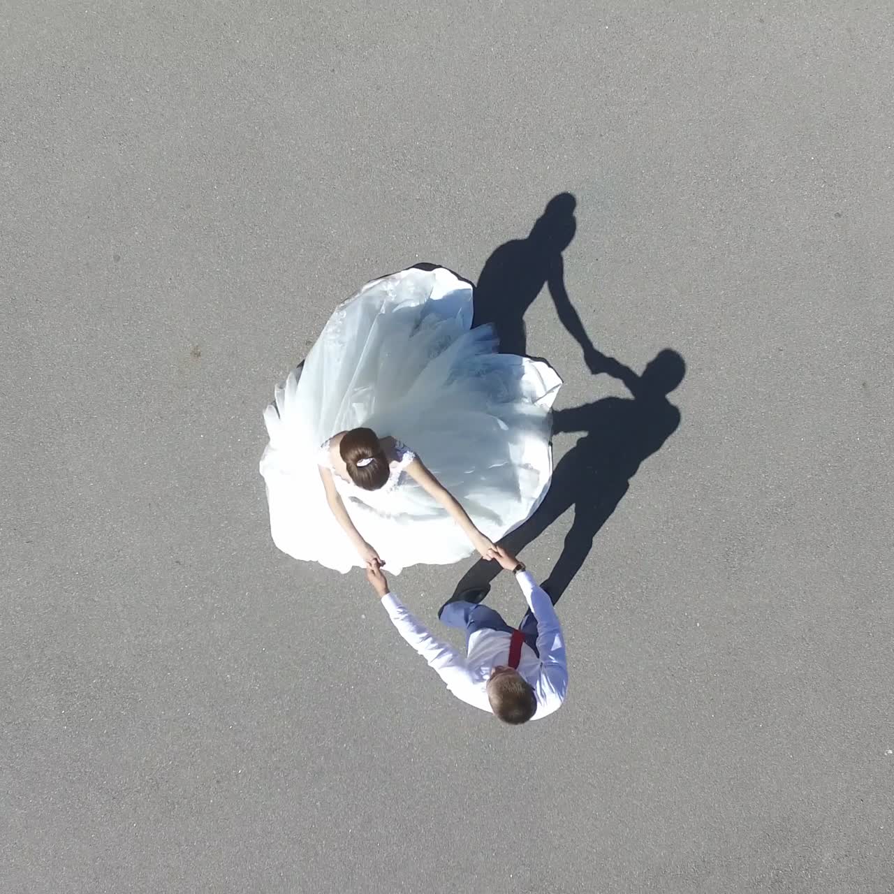 Elegant Wedding Couple Near The Old Building