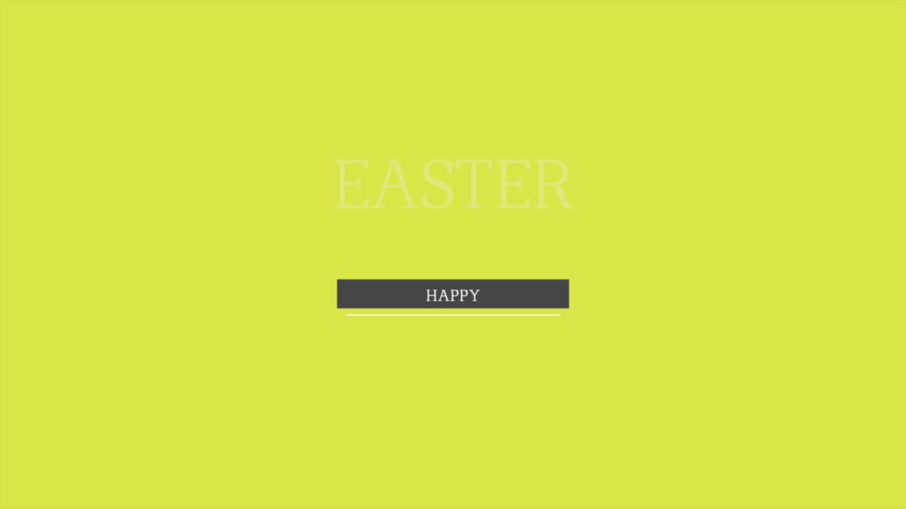 Vivace sfondo giallo per la Pasqua con testo "Buona Pasqua" centrato
