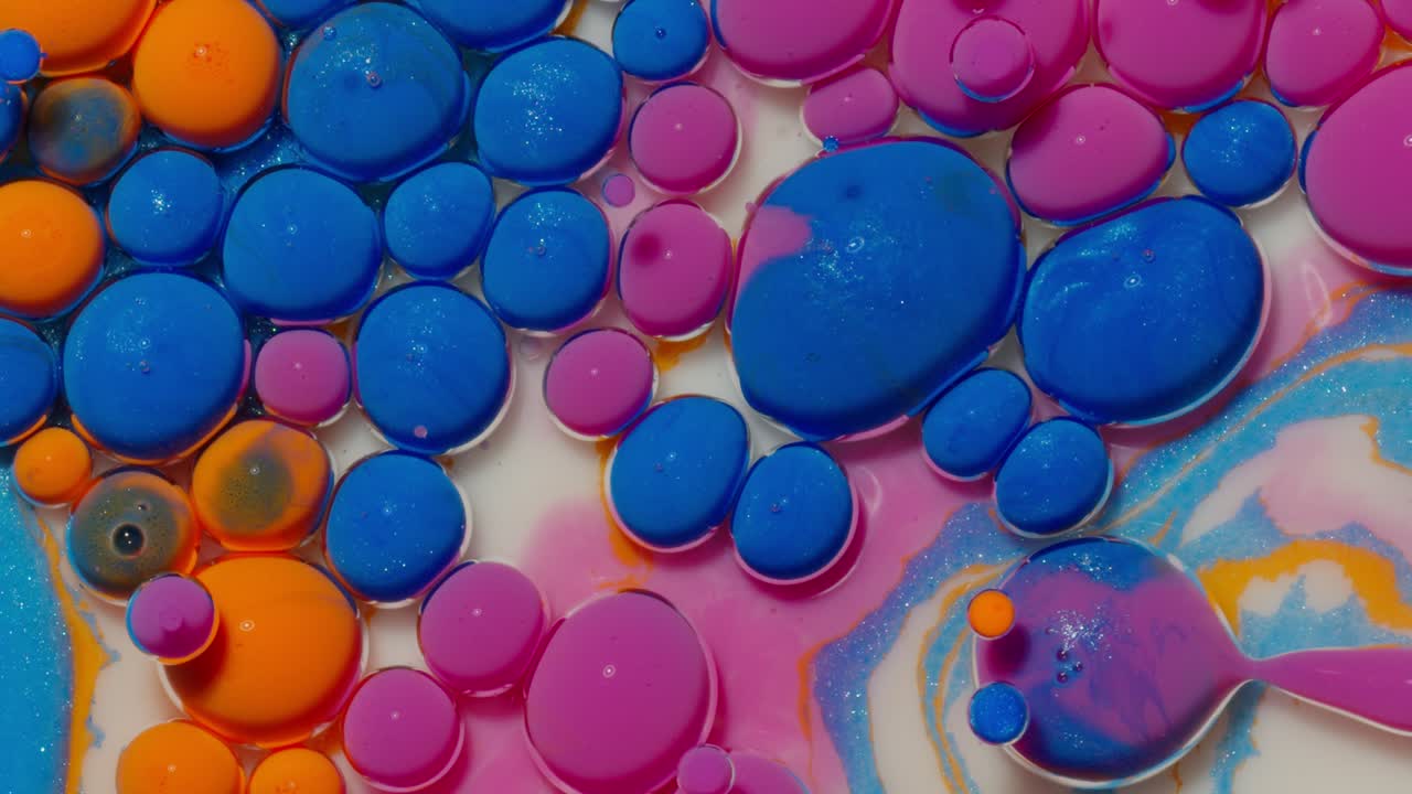 추상적인 다채로운 원