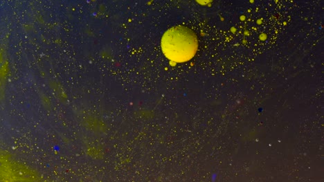 abstract color oil bubbles