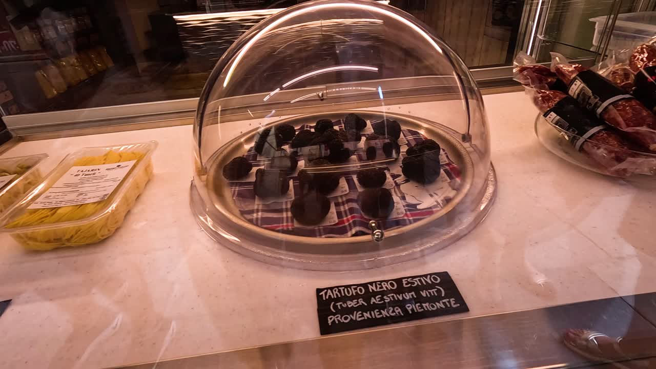 이탈리아 피에몬테 의 맛있는 음식 전시장