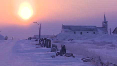 Atardecer-O-Amanecer-En-Churchill-Manitoba-Canadá-Hudson-Bay-1